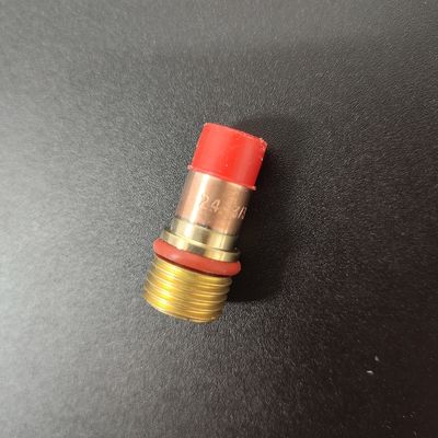 Συσκευές TIG Διαφανές κουτί ακροφύλλου 53GQ Gas Lens Adapter Wedge Collet για διαφανή συγκόλληση