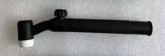WP-17FV TIG Torch Body TIG Welding Torch με ευέλικτη κεφαλή και βαλβίδα αερίου σε μαύρο