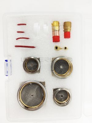 WP17/18/26 ή WP9/20 Tig Torch Welding Nozzle Kit 12 14 16 24 για παρατεταμένη αντοχή