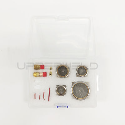 WP17/18/26 ή WP9/20 Tig Torch Welding Nozzle Kit 12 14 16 24 για παρατεταμένη αντοχή