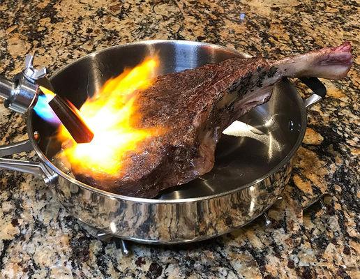 Τέλεια θέρμανση Φωτιά για το Sous Vide Slow Cooking και Φωτιά 8000
