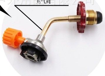 Προσαρμοστής δεξαμενής αερίου για κυλίνδρους βουτανίου και βαλβίδες κυλίνδρων βουτανίου