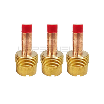 31PCS TIG συγκόλληση πυρσός Stubby αέριο φακούς κεραμικό κουτάλι για WP-17/18/26 Μεγάλο μέγεθος