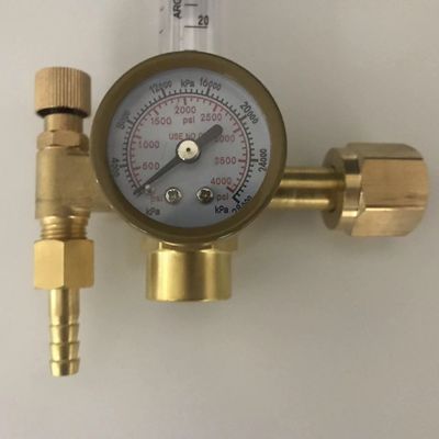 CGA320 Μείκτης πίεσης μετρητή ροής CO2/Αργονίου για πολυδιάθετη συγκόλληση TIG MIG