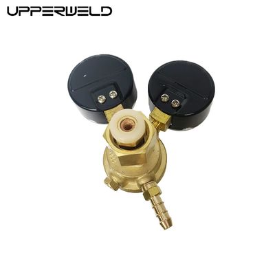 Υποστήριξη OEM UPPERWELD Διπλό στάδιο υψηλής χαμηλής πίεσης ρυθμιστής οξυγόνου για συγκόλληση TIG MIG