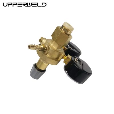 Υποστήριξη OEM UPPERWELD Διπλό στάδιο υψηλής χαμηλής πίεσης ρυθμιστής οξυγόνου για συγκόλληση TIG MIG