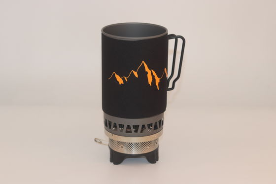 Διαχωρισμός προμήθειας αερίου 1.4L Backpacking Camping Φούρνο προπανίου για φορητό σύστημα μαγειρέματος