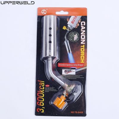 Εύκολο φακό θέρμανσης για κουζίνα και κατασκήνωση Πολυλειτουργικό όπλο φλόγας βουτανίου