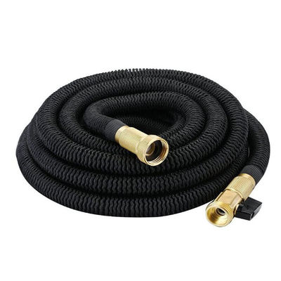 50ft Garden Hose Επεκτάσιμη βρύση νερού με τριπλό λατέξ πυρήνα και στερεά μπρούντζι