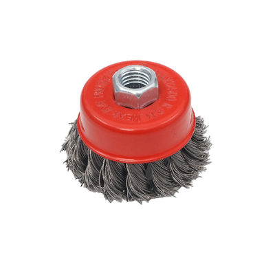 Προσαρμοσμένη υποστήριξη 3 ιντσών Wire Wheel Brush Cup Brush 4 Pack για συγκόλληση ODM Υποστηρίζεται