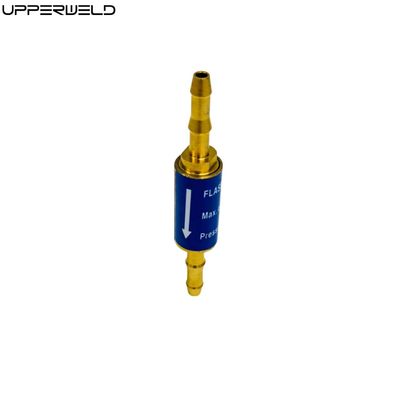 6mm/8mm/10mm οξυγόνο ακετυλένιο Flashback arrester για συγκόλληση κόψιμο φλεγγαριού αερίου προσαρμογέα