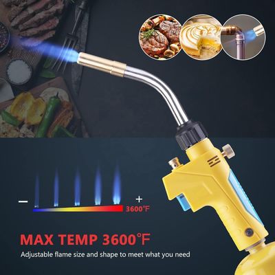 Συμπίεση 27.5*10*3.6 Μέτρα Προπανίου MAPP Φωτιά συγκόλλησης αερίου για ζέστη συγκόλλησης