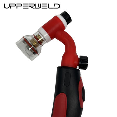 Διάστημα καλωδίου 4m UPERWELD WP17FV TIG Σώμα φακού συγκόλλησης για επαγγελματική συγκόλληση