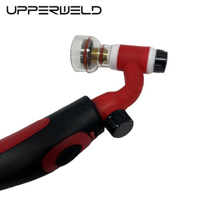 Διάστημα καλωδίου 4m UPERWELD WP17FV TIG Σώμα φακού συγκόλλησης για επαγγελματική συγκόλληση