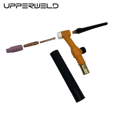 Επαγγελματική συγκόλληση τύπου αερίου Tig Torch Body UPPERWELD WP26FV Orange Torch OEM υποστήριξη