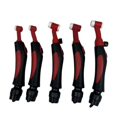 OEM υποστηριζόμενο UPPERWELD WP9 /20 17/18/26 TIG ζυθοποιούμενο σώμα πυρσίου με μήκος καλωδίου 5m