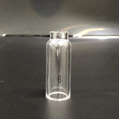 Υποστήριξη OEM UPPERWELD 10NQ-6 7 8 Διαυγές γυάλινο ακροφύσιο Tig