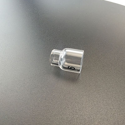 Υποστήριξη OEM UPPERWELD 13NQ10-6 Διαυγές γυάλινο ακροφύσιο Tig