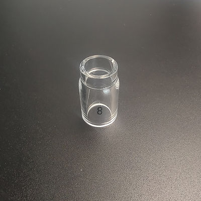 UPPERWELD 53NQ61S-8 Διαφανές γυάλινο ακροφύσιο Tig Torch Accessory για βελτιωμένη κάλυψη αερίου