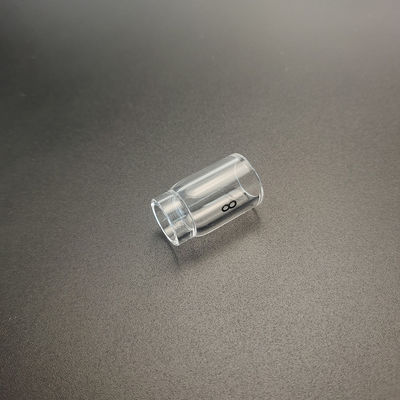 UPPERWELD 53NQ61S-8 Διαφανές γυάλινο ακροφύσιο Tig Torch Accessory για βελτιωμένη κάλυψη αερίου