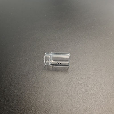UPPERWELD 53NQ61S-8 Διαφανές γυάλινο ακροφύσιο Tig Torch Accessory για βελτιωμένη κάλυψη αερίου