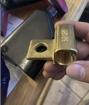 Κίτρινο 45V62 Δικτυακό Συνδετήρα TIG Torch Power Cable Adapter για εξαρτήματα συγκόλλησης TIG