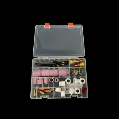 OEM Φωτιά συγκόλλησης 66PCS TIG Συσκευές Jumbo Κεραμικό ακροφύσιο Ατμοσφαιρικό φακό ΤΙΓ Εναλλακτικά