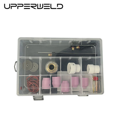 27PCS TIG Εφοδιαστικά για την πηγή συγκόλλησης WP-9/20 2.4mm διάμετρος κεραμικό ακροφύσιο περιλαμβάνεται