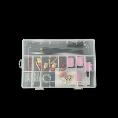 35PCS Συσκευές για τις φακόδες συγκόλλησης TIG για τα ανταλλακτικά κεραμικών ακροφύλλων TIG 13N και 53N