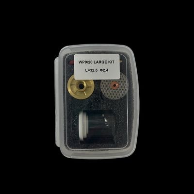 WP-9/20 TIG Συσκευές συγκόλλησης Κουάρτζι Νουζέλ Kit Φωτιά ανταλλακτικά Μεγάλα γυάλινα φλιτζάνια Kit