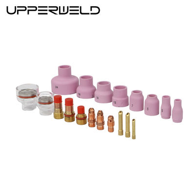 14pc ΤΙΓ Συσκευή εξαρτημάτων συγκόλλησης για UPPERWELD WP9 WP 17 18 26 Καλύτερη ορατότητα συγκόλλησης