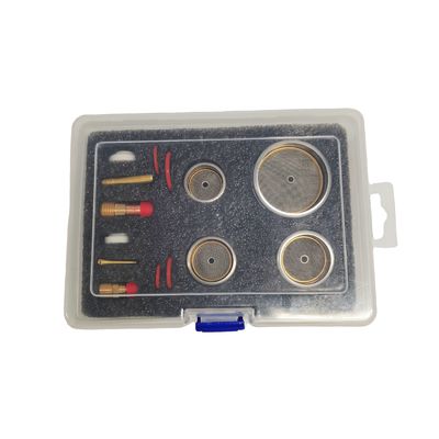 Προσαρμοσμένο Support Glass Ceramic Cup Clear Nozzle Kit για συγκόλληση TIG WP 9/20/17/18/26