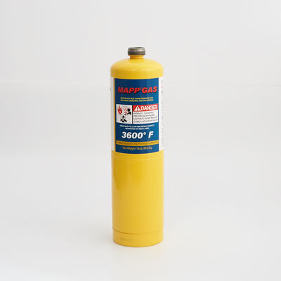 Κύλινδρο αερίου προπανίου και οξυγόνου 0,5kg Χάλυβα κατασκευή για εύκολο χειρισμό